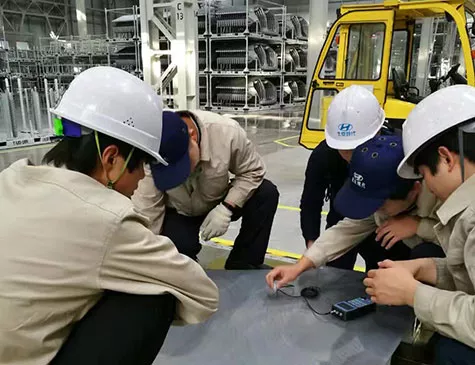 超声波测厚仪汽车行业超薄冲压件测厚案例